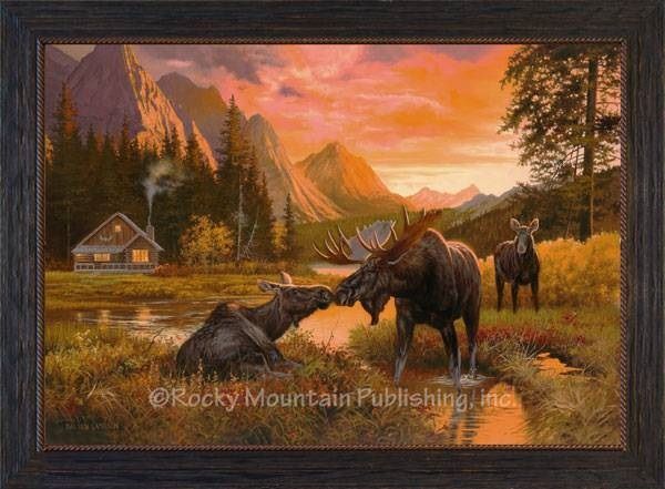 Rocky Mountain Publishing Wild Serenity Canvas, 16-In x 23-In
