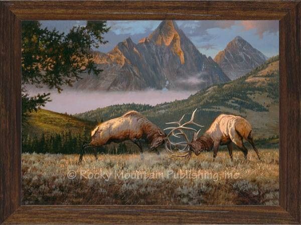 Rocky Mountain Publishing The Boys of Fall Canvas, 7-In x 10-In