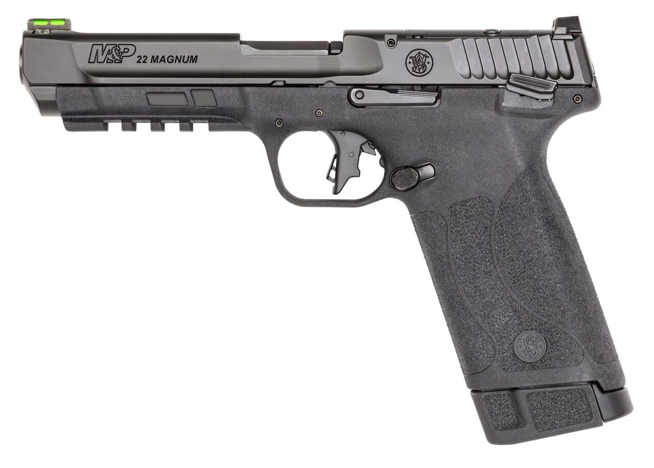Smith & Wesson M&P 22 Magnum .22 WMR Full Size Optics Ready Pistol With Manual Safety, 30-Rd