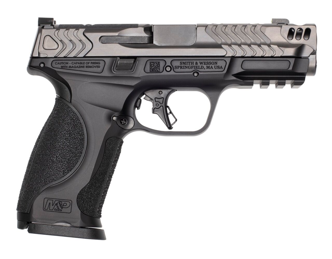 Smith & Wesson Performance Center M&P 9 M2.0 9mm Full Size Optics Ready Compensated Pistol, 17-Rd