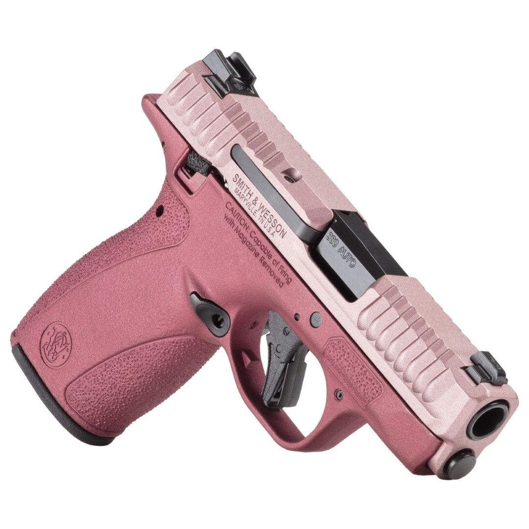 Smith & Wesson Bodyguard 2.0 .380 Auto Micro Compact Cran/Blush Pistol With Manual Safety, 12 rd.