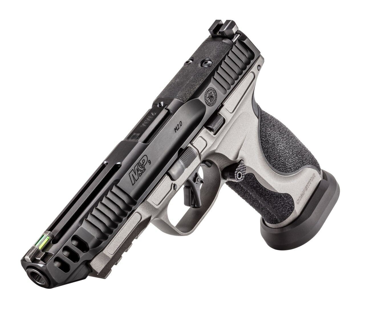 Smith & Wesson Performance Center M&P 9 2.0 2-Tone 9mm Full Size Gray Optics Ready Pistol, 17-Rd