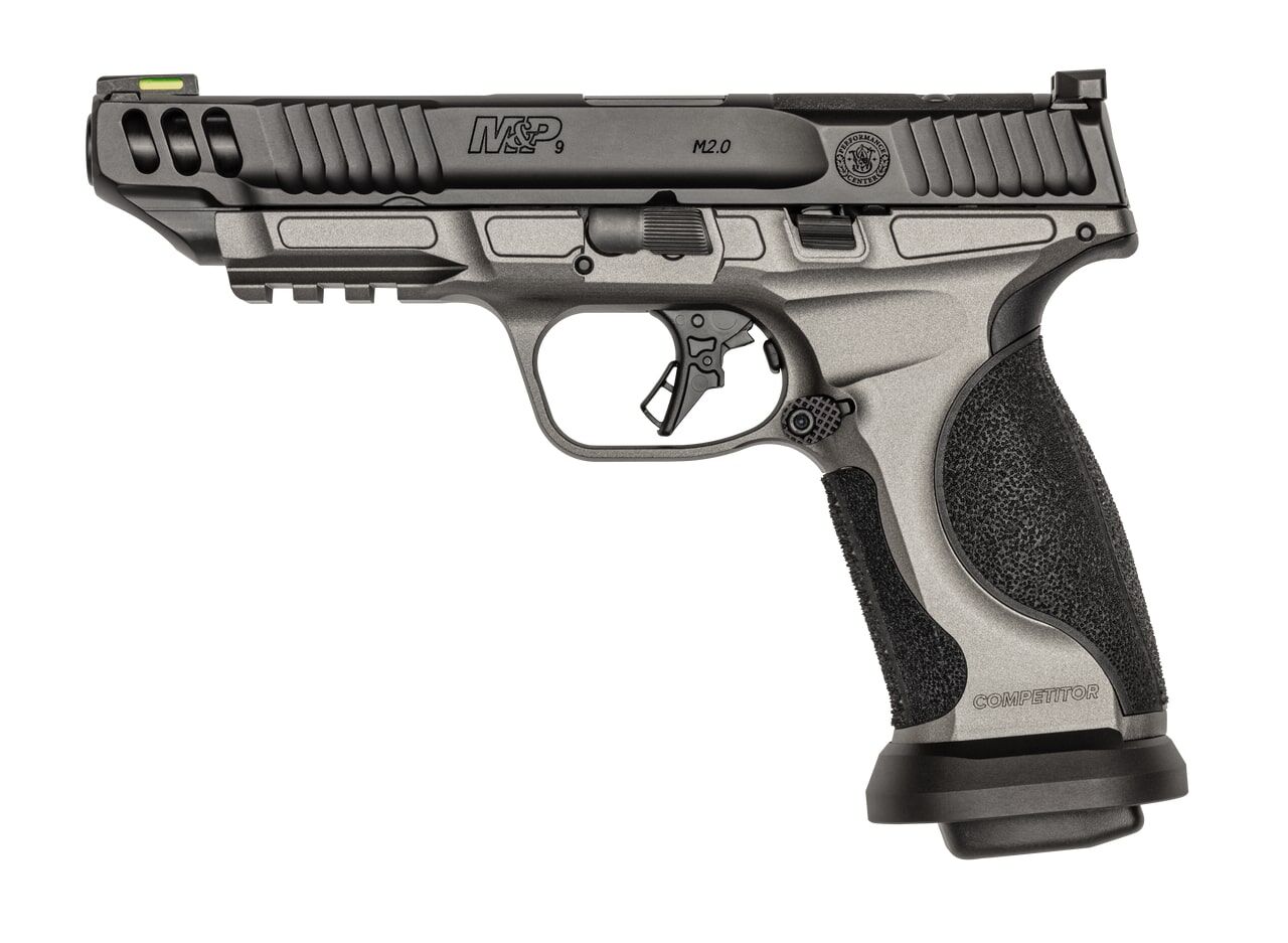 Smith & Wesson Performance Center M&P 9 2.0 2-Tone 9mm Full Size Gray Optics Ready Pistol, 17-Rd
