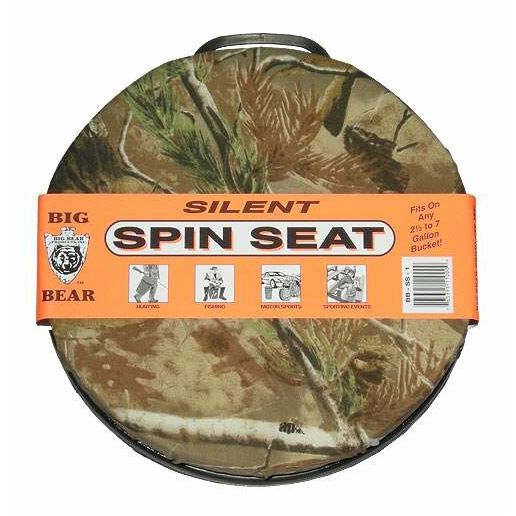 Big Bear Silent Spin Seat - Camouflage
