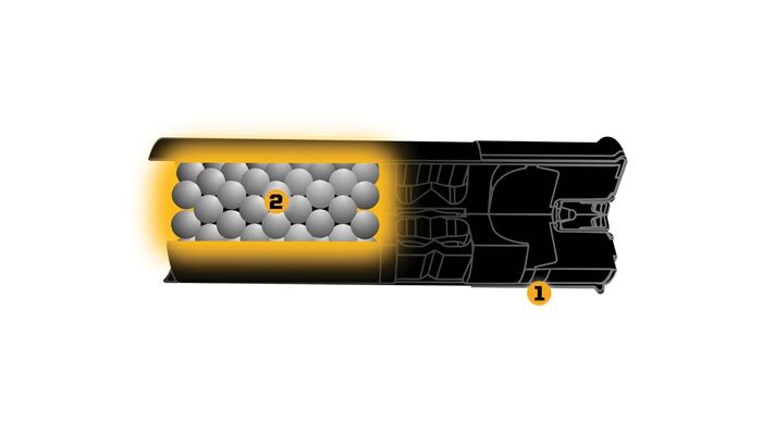 Browning Ammunition BXD Upland 12 Gauge 2.75-In #5, 25-Rd