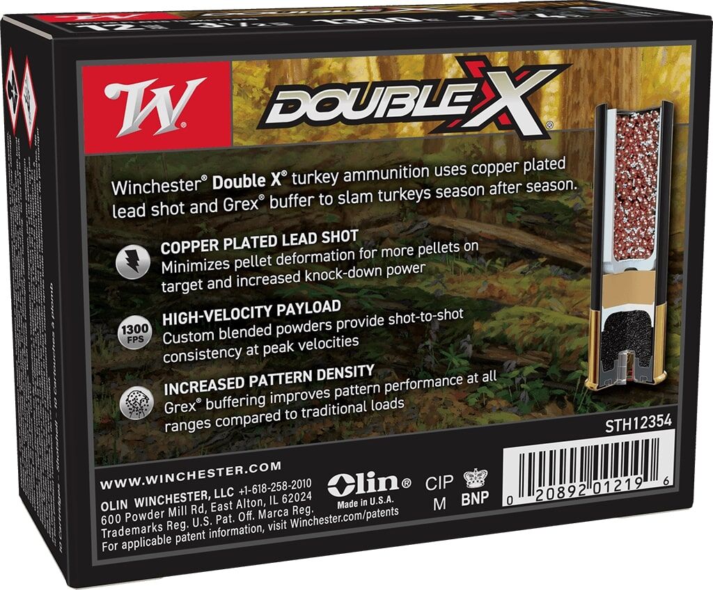 Winchester Double X 12 Gauge 3 1/2" #4 Shot, 2-Oz, 10-Rd