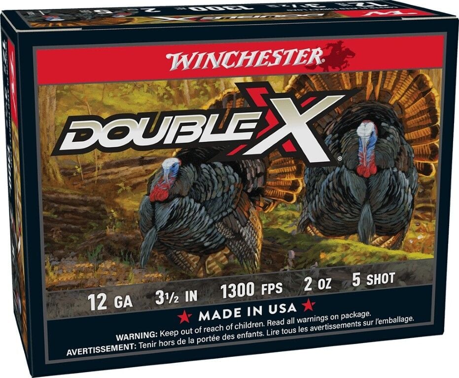 Winchester Double X 12 Gauge 3 1/2" #5 Shot, 2-Oz, 10-Rd