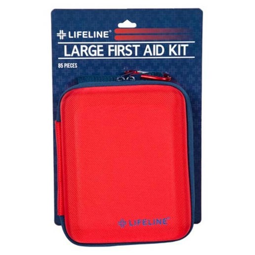 Lifeline Large Hard-Shell Foam First Aid Kit
