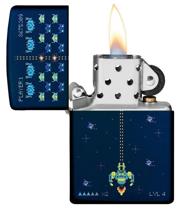 Zippo Pixel Game Design Windproof Lighter