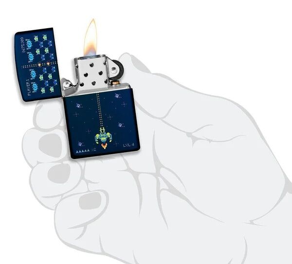 Zippo Pixel Game Design Windproof Lighter