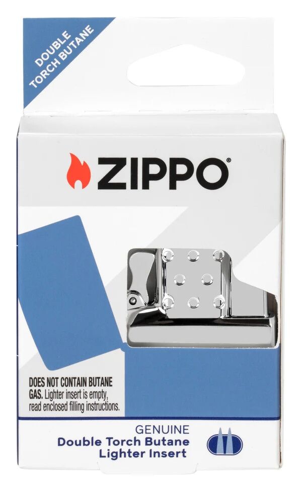 Zippo Double Torch Butane Lighter Insert, 2 1/10-In x 1 2/5-In, 1/2-In