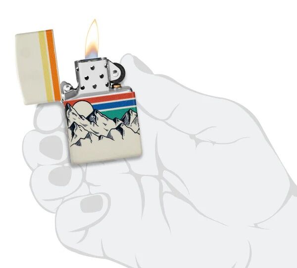 Zippo Mountain Design Lighter