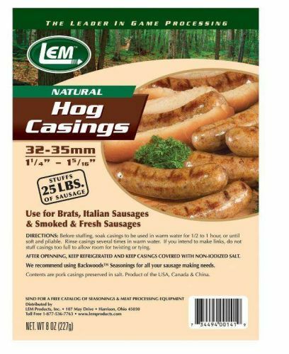 LEM 8 oz Natural Hog Casing