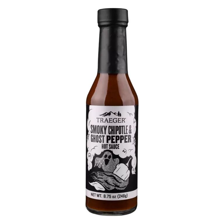 Traeger Smoky Chipotle & Ghost Pepper Hot Sauce, 8.75 oz.