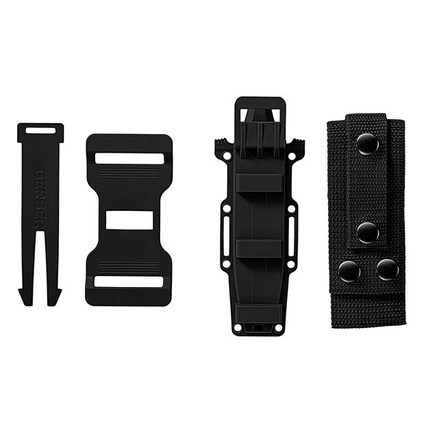 Gerber Strongarm Black Plain Edge Knife