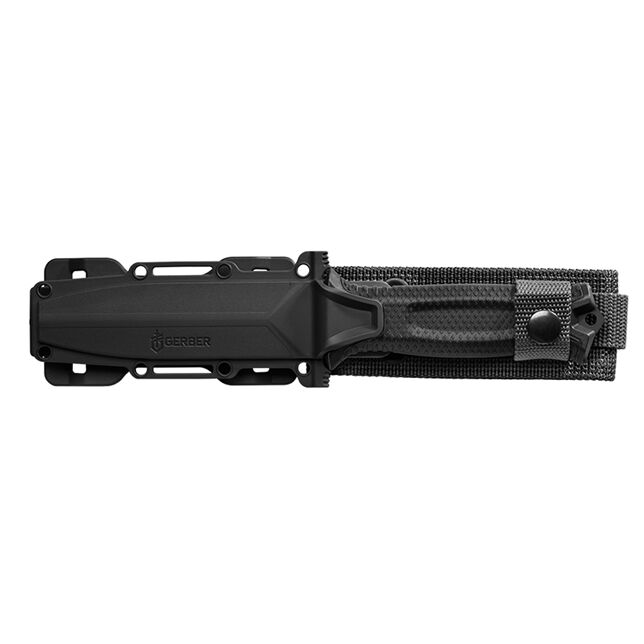 Gerber Strongarm Black Plain Edge Knife