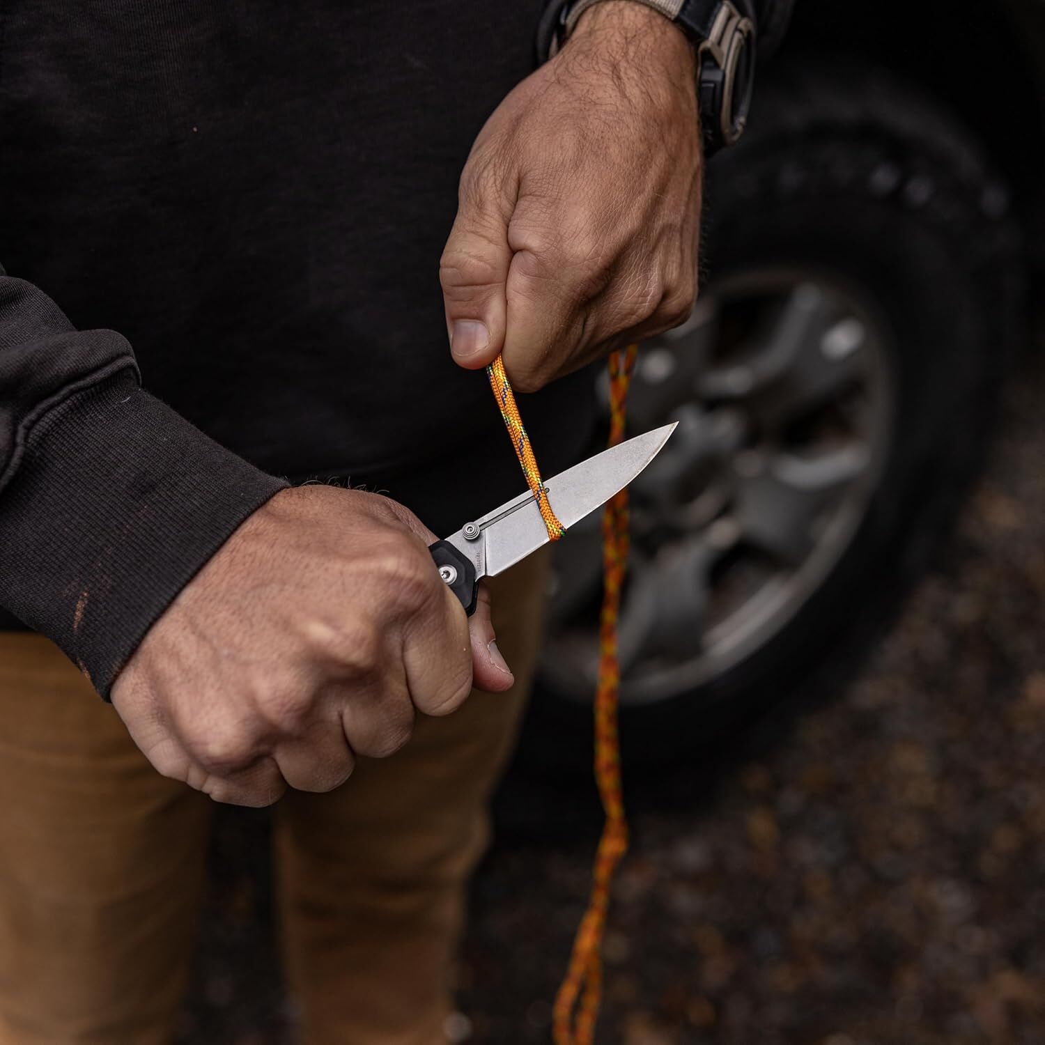 Gerber Gear Zilch Coyote Brown Clip Folding Pocket Knife, 3.1-In