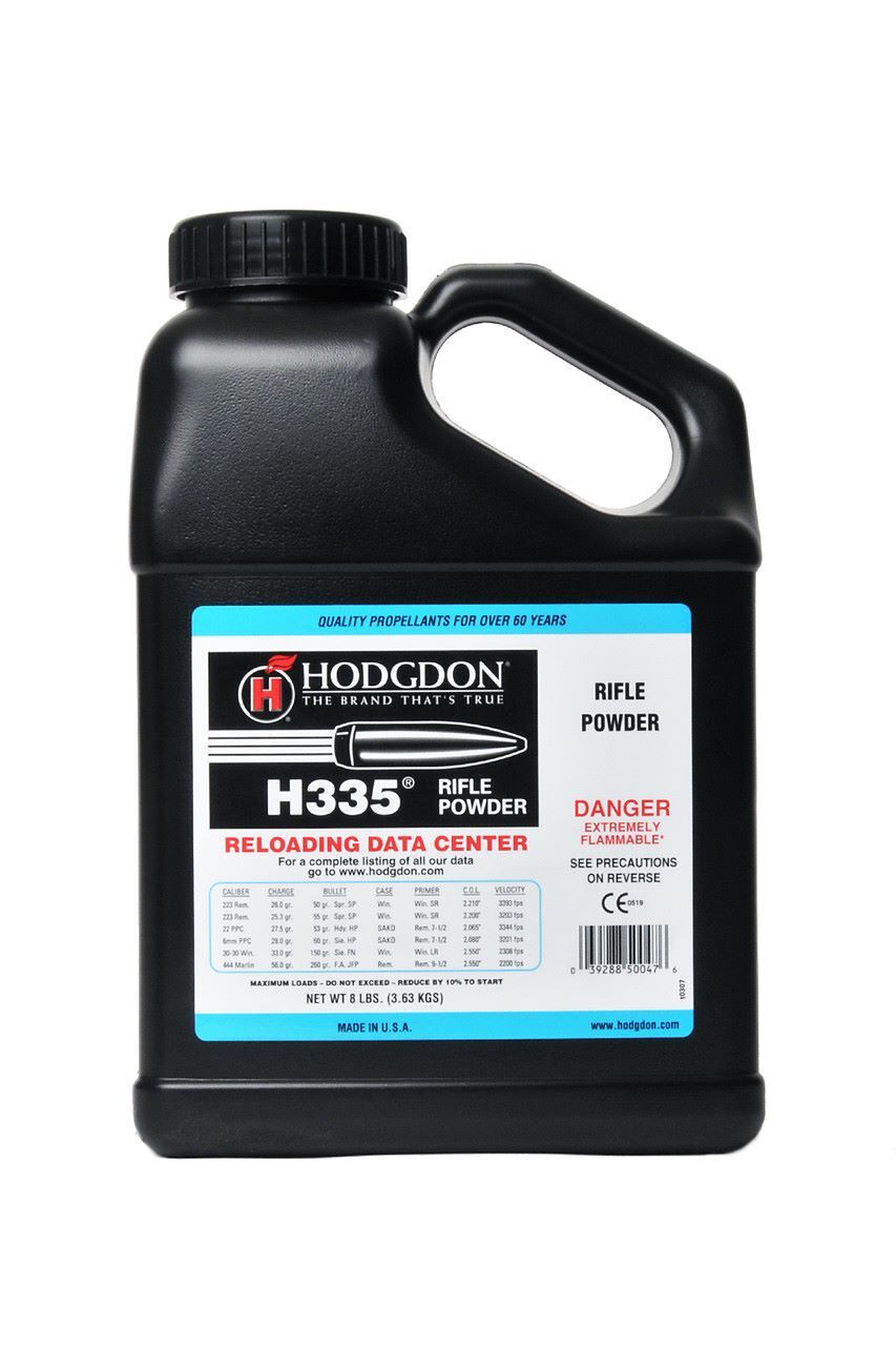 Hodgdon H335 Rifle Powder, 8-Lb