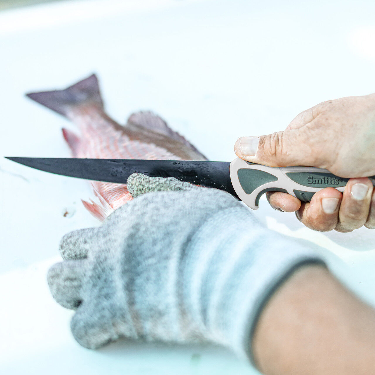 Smith's Fillet Coated Blade, 7-In