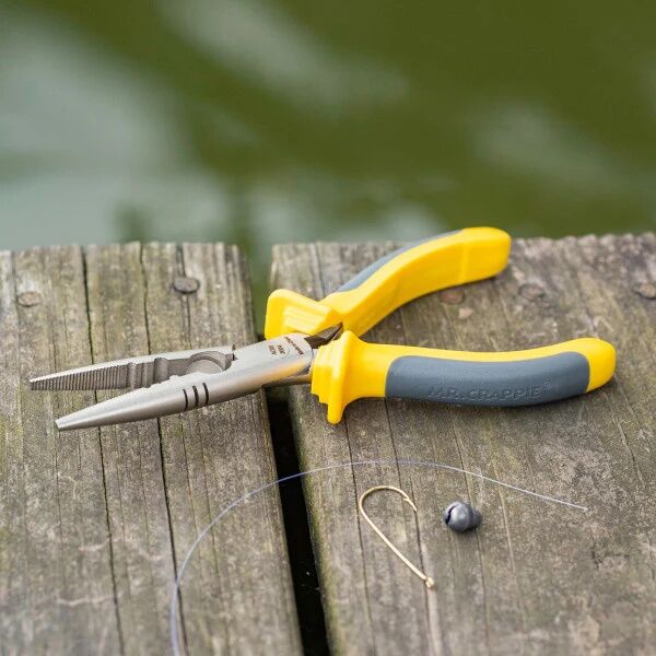 Smith's Mr. Carbon Steel Crappie Fishing Pliers, 6-1/2-In