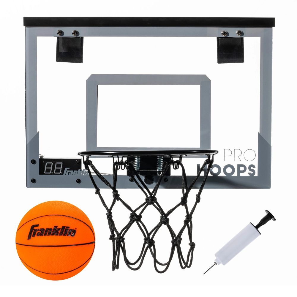 Franklin Sports Pro Hoops Over-The-Door LED Basketball Hoop
