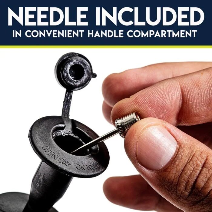 Franklin Sports Soccer Goal With Ball and Pump, 24-In