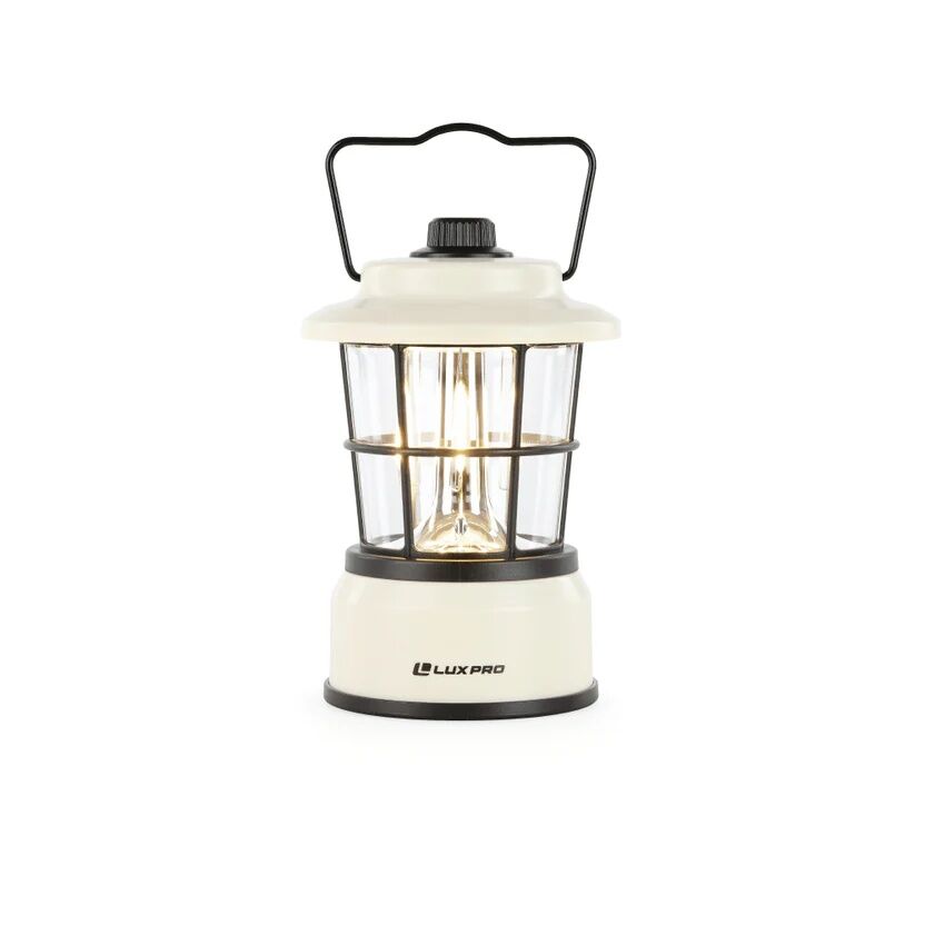 LUXPRO LP1535 Retro LED Lantern, Beige, 265 Lumen
