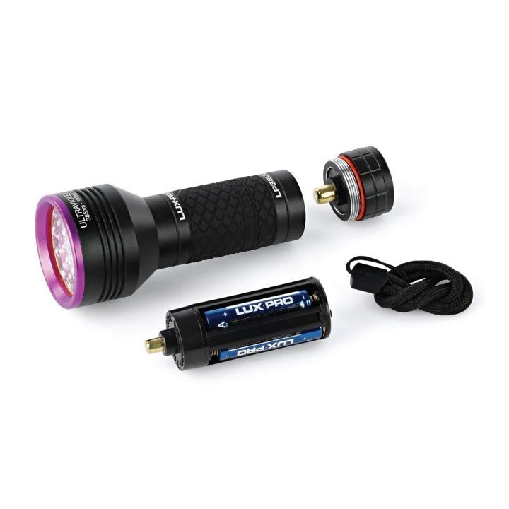 Lux Pro LP32UV Ultra Violet Bright Flashlight with Lanyard
