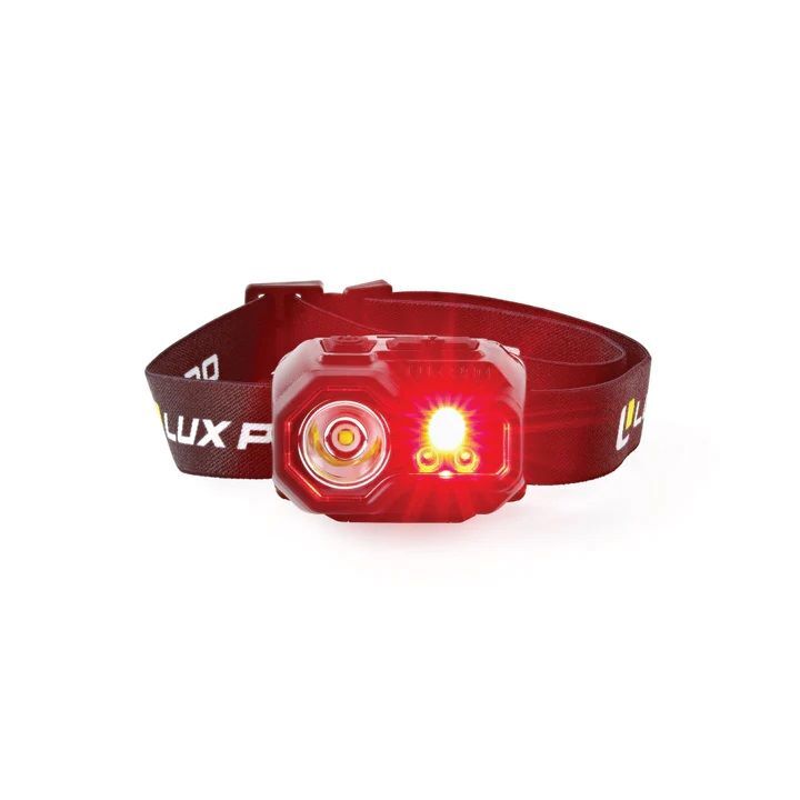 Lux Pro Ultra Bright Multi-Function 450 Lumen Muti-Color LED Headlamp