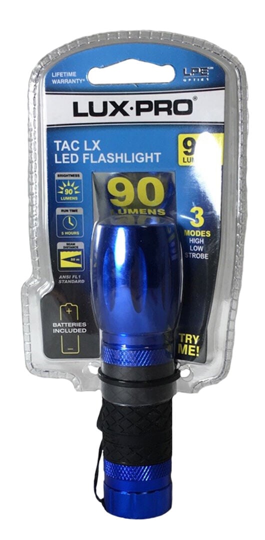 LuxPro 90 Lumen Focus Flashlight