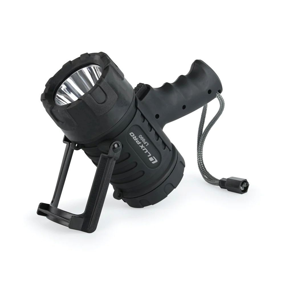 Lux Pro LP890 2000 Lumen Rechargeable LED Spotlight with Power Bank