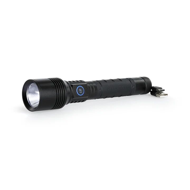 Luxpro XP918 2500 Lumen Rechargeable Flashlight With Power Bank