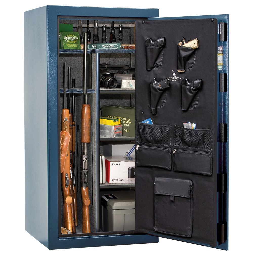Liberty Safe Liberty 47 Limited Edition USA 30 Blue Textured with Commemorative Logo Gun Safe