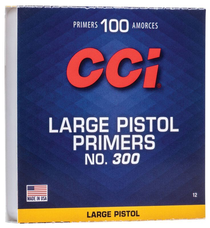 CCI Large Pistol Primer, 100-Ct