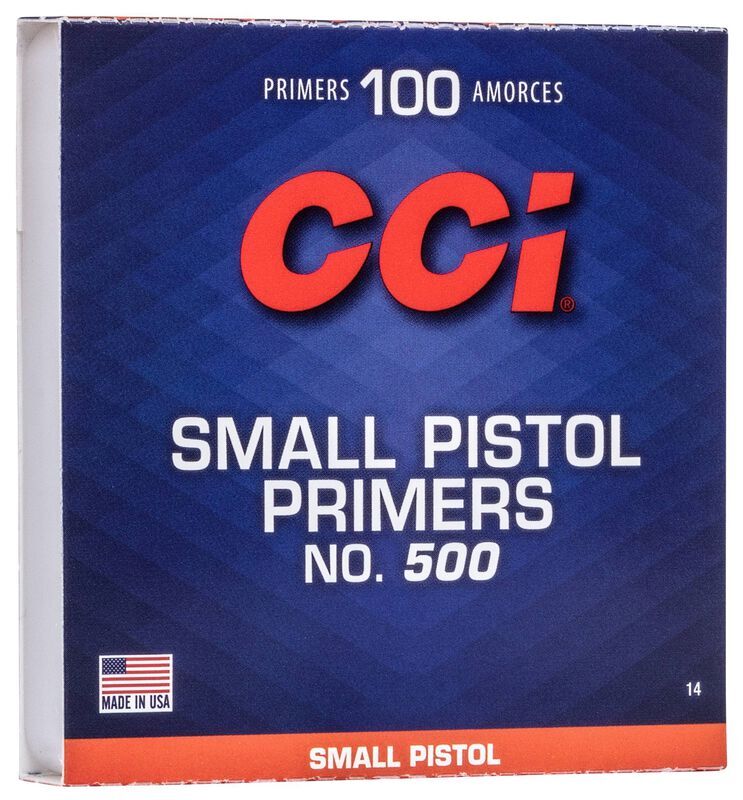 CCI Small Pistol Primer, 100-Pk