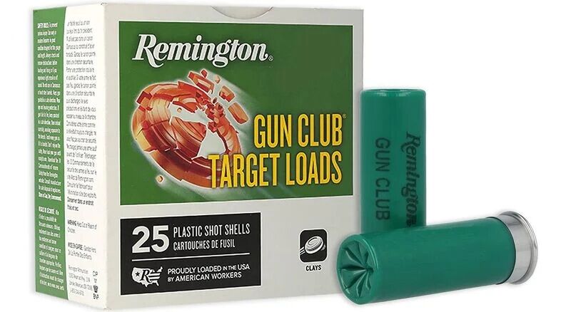 Remington Gun Club 12 Gauge 2 3/4" #7.5 Shot, 1 1/8-Oz, 25-Rd