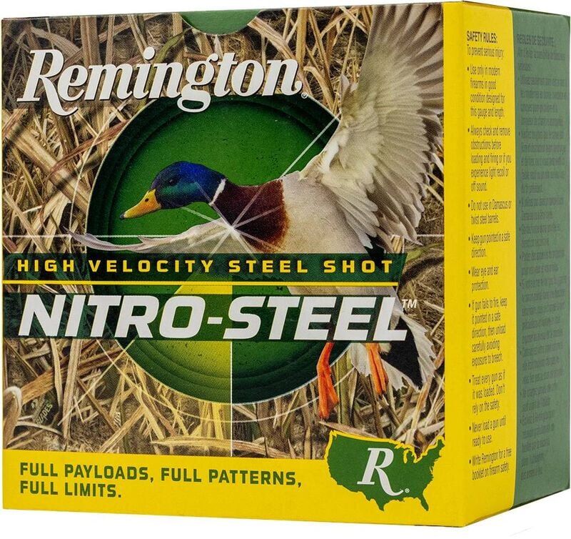 Remington Nitro-Steel 12 Gauge 3" #2 Shot, 1 1/4-Oz, 25-Rd
