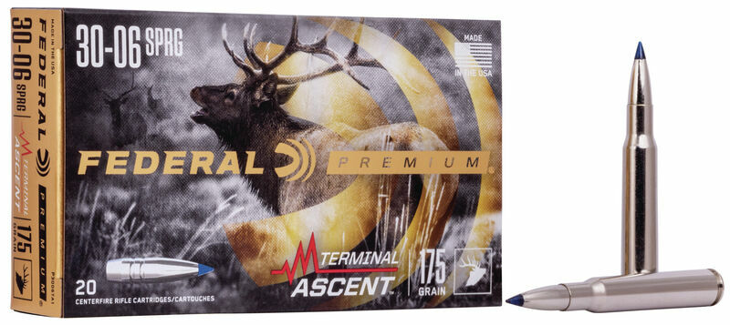 Federal .30-06 Springfield, 175 Grain, Terminal Ascent Ammunition - 20 Rounds