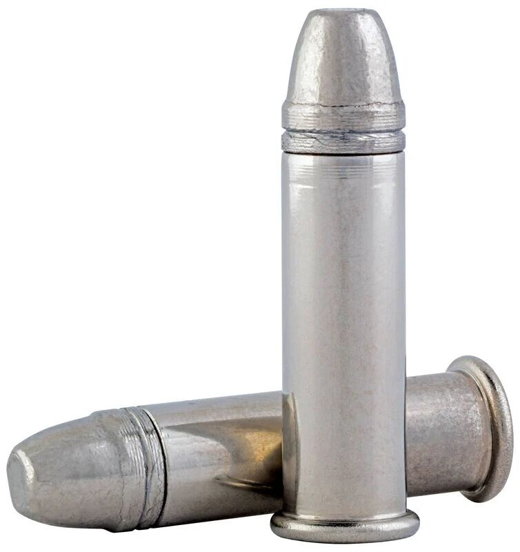 Federal Personal Defense Punch Rimfire .22 LR, 29 Grain Nickel Plated Flat Nose Rifle Ammo, 50-Rd
