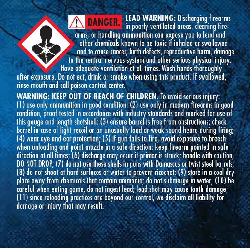 Federal Top Gun .410 Bore 2 1/2" #7.5 Shot, 1/2-Oz, 25-Rd