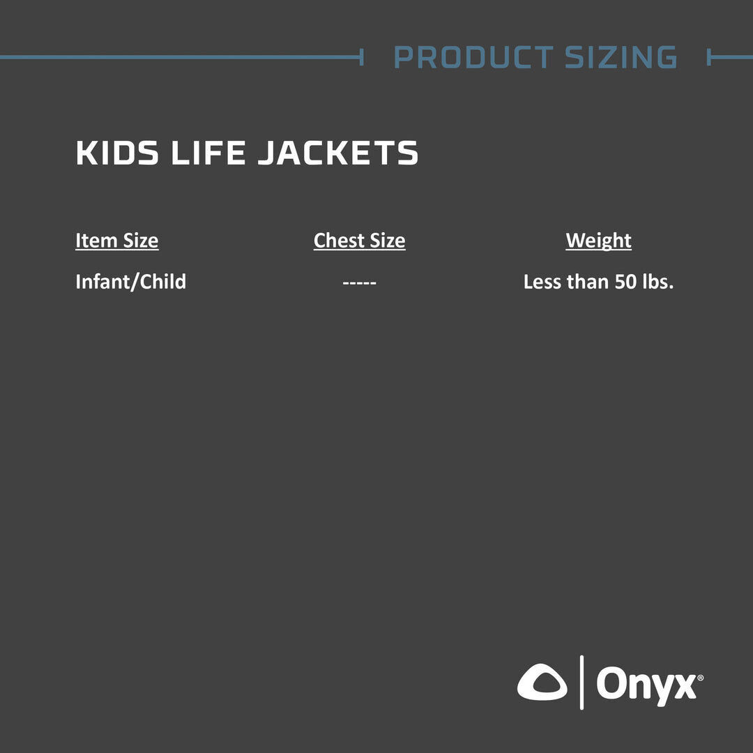 Onyx Infant General Purpose Red Life Jacket