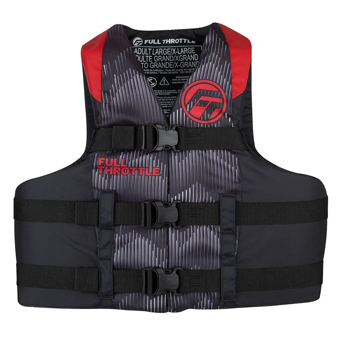 Full Throttle Adult Nylon Life Jacket