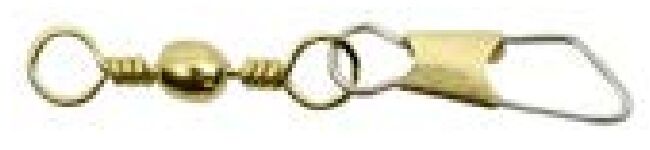 Vanguard Tackle SP Brass Snap Swivels, Size 10, 7-Pk