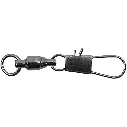 Vanguard Tackle Black Ball Bearing Swivels, #2, 3-Pk