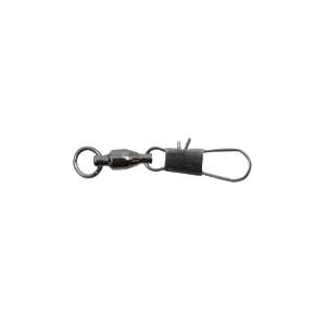 Vanguard Tackle Black Ball Bearing Swivel, Size 4, 2-Pk