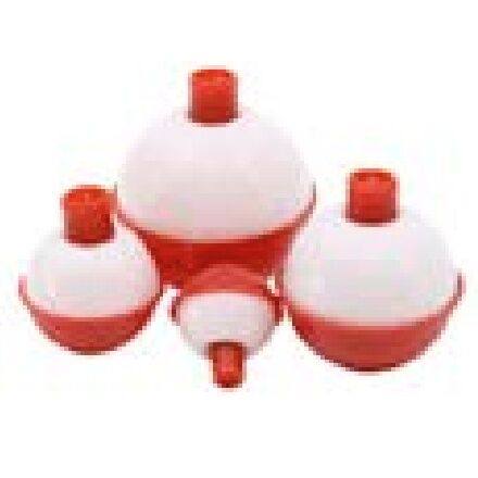 Vanguard Tackle Red And White Floats, 1 1/4-In, 3-Pk