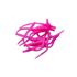 Pautzke Soft Bait Garlic Scented Pink Fire Worms, 15-Pk