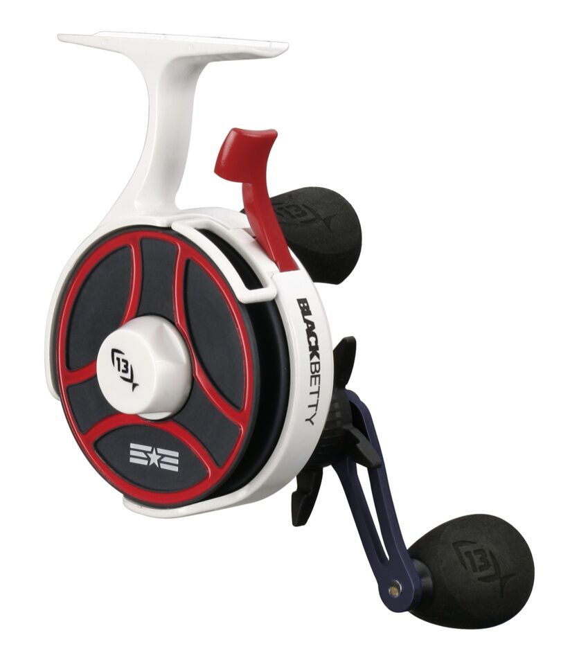 13 Fishing FreeFall Ghost Maverick Left Hand 2.5:1 Ratio Ice Reel