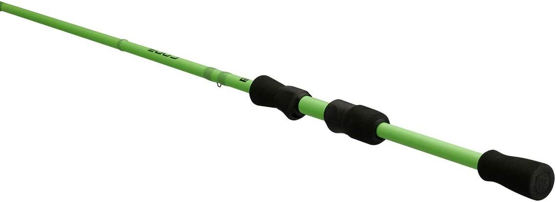 13 Fishing Code Neon Spinning Fishing Combo, 6-Ft 7-In
