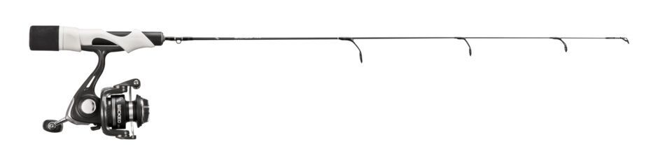 13 ice fishing poles Omen Rod providing the sensitivity you need to detect subtle bites and set the hook quickly 13 Fishing Wicked Maverick Ice